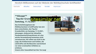 muehlbachschule.de alternative sites