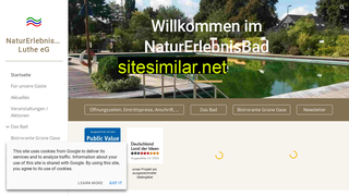 naturerlebnisbad-luthe.de alternative sites