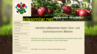 obst-undgartenbauverein-bliesen.de alternative sites