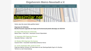 orgelverein-mainz-neustadt.de alternative sites