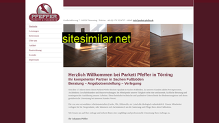 parkett-pfeffer.de alternative sites