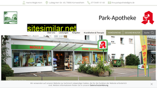 park-apotheke-kornwestheim.de alternative sites