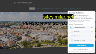 pension-am-schloss.de alternative sites