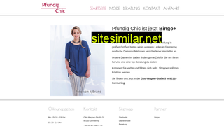 pfundigchic.de alternative sites