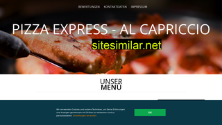 pizzaexpress-alcapriccio.de alternative sites