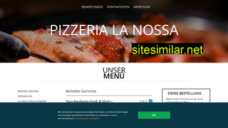 pizzerialanossa.de alternative sites