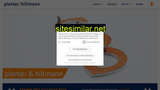 plenter-hiltmann.de alternative sites