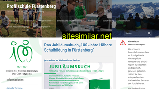 profilschule-fuerstenberg.de alternative sites