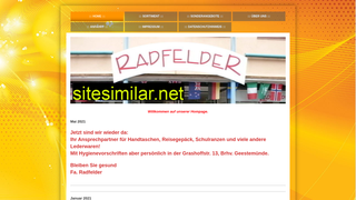radfelder-lederwaren.de alternative sites