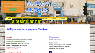 restaurant-akropolis-zeuthen.de alternative sites