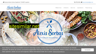 restaurant-alexis-sorbas.de alternative sites