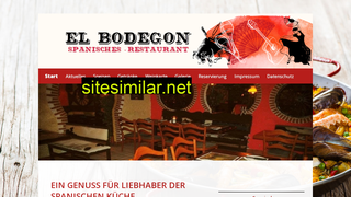 Restaurant-el-bodegon similar sites