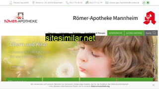 roemer-apotheke-mannheim.de alternative sites