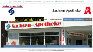 sachsen-apotheke.de alternative sites