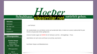 schuhe-hoeper.de alternative sites