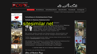 schuhhaus-popp.de alternative sites