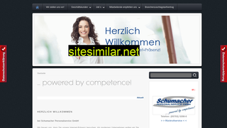 schuhmacher-personal.de alternative sites