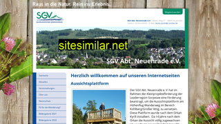 sgv-neuenrade.de alternative sites