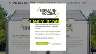 siepmann-holzbau.de alternative sites