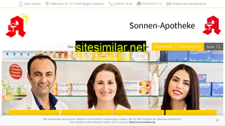 sonnen-apotheke-gl.de alternative sites