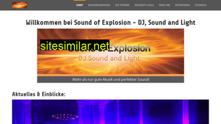 soundofexplosion.de alternative sites