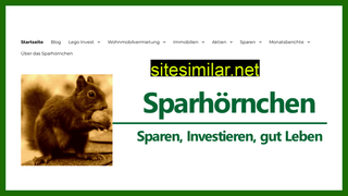 sparhoernchen.de alternative sites