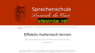 sprachenschule-leonardodavinci.de alternative sites