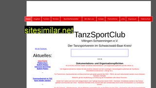 tanzsportclub-vs.de alternative sites