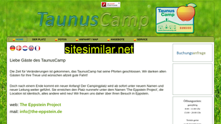 taunuscamp.de alternative sites