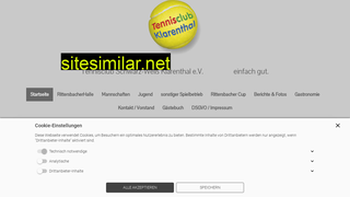 tennisclub-klarenthal.de alternative sites
