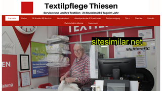textilpflege-thiesen.de alternative sites