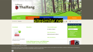 thalfang.de alternative sites