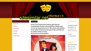 theaterfreunde-oberthal.de alternative sites