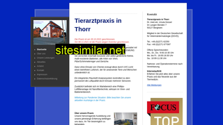 tierarztpraxis-in-thorr.de alternative sites
