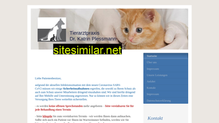 tierarztpraxis-plessmann.de alternative sites