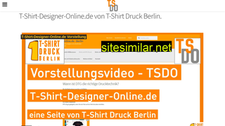 t-shirt-designer-online.de alternative sites