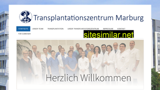 transplantationszentrum-marburg.de alternative sites
