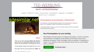 tsd-werbung.de alternative sites