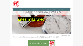 tsv-schoenwalde.de alternative sites