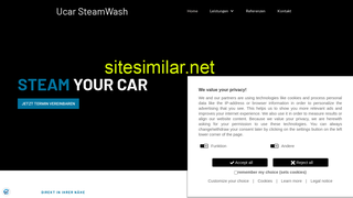 ucar-steamwash.de alternative sites