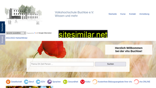 vhs-buchloe.de alternative sites