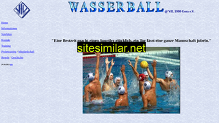 wasserball-vfl-gera.de alternative sites