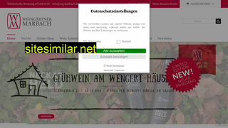 weingaertner-marbach.de alternative sites