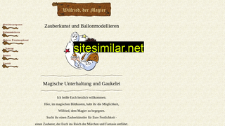 wilfried-der-magier.de alternative sites