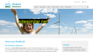 windpark-kuelsheim.de alternative sites