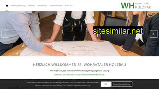 wohrataler-holzbau.de alternative sites