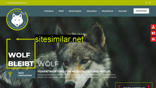 wolfbleibtwolf.de alternative sites