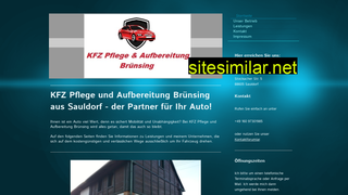 kfz-pflege-brünsing.de alternative sites
