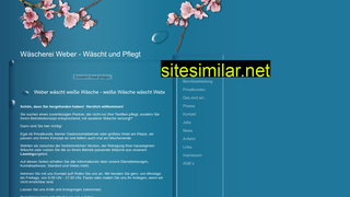 wäscherei-weber.de alternative sites