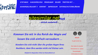 zauberer-stefanus.de alternative sites